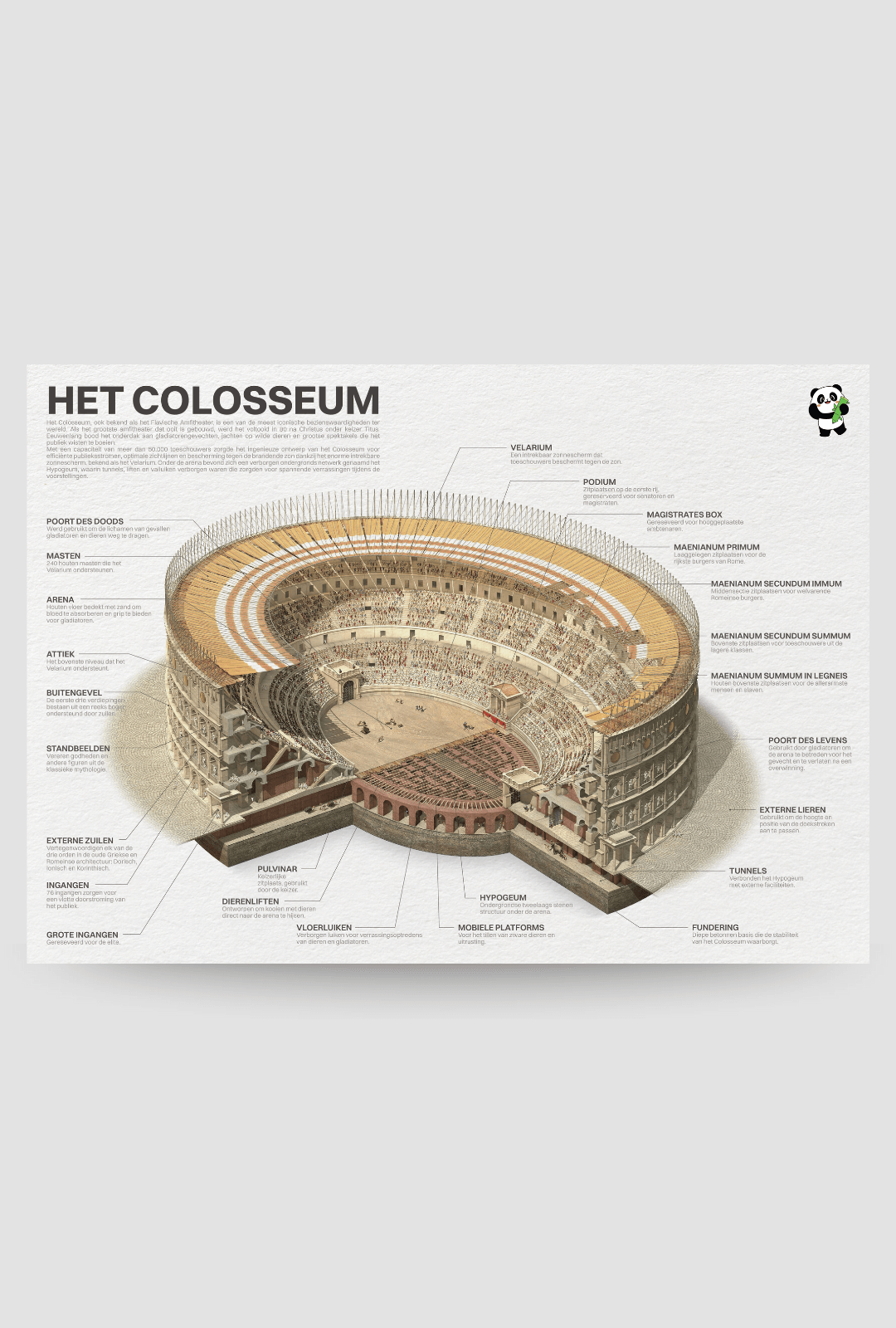 Das Kolosseum-Poster